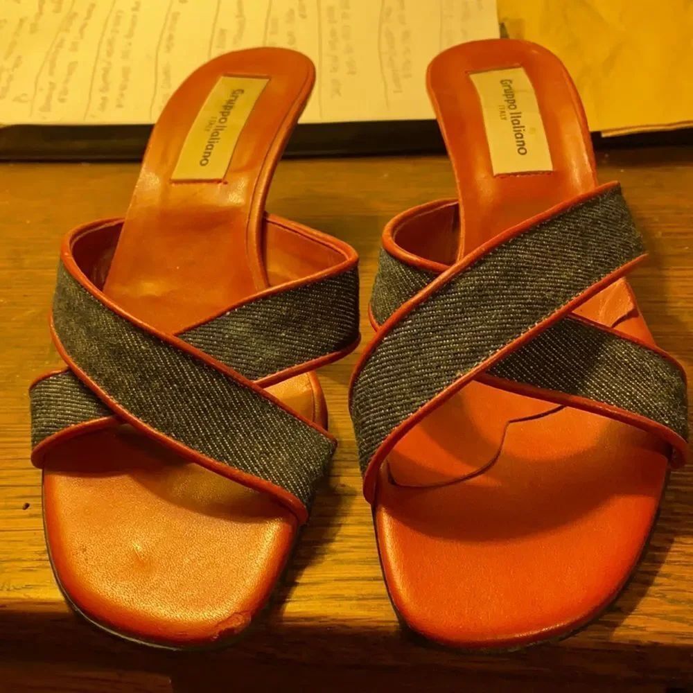 Made in Italy sandals sz. 8.5